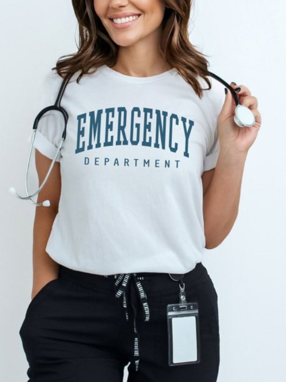 Emergency Department T-Shirt - Retro ER ED Nurse Shirt - Emergency Room Tee 257